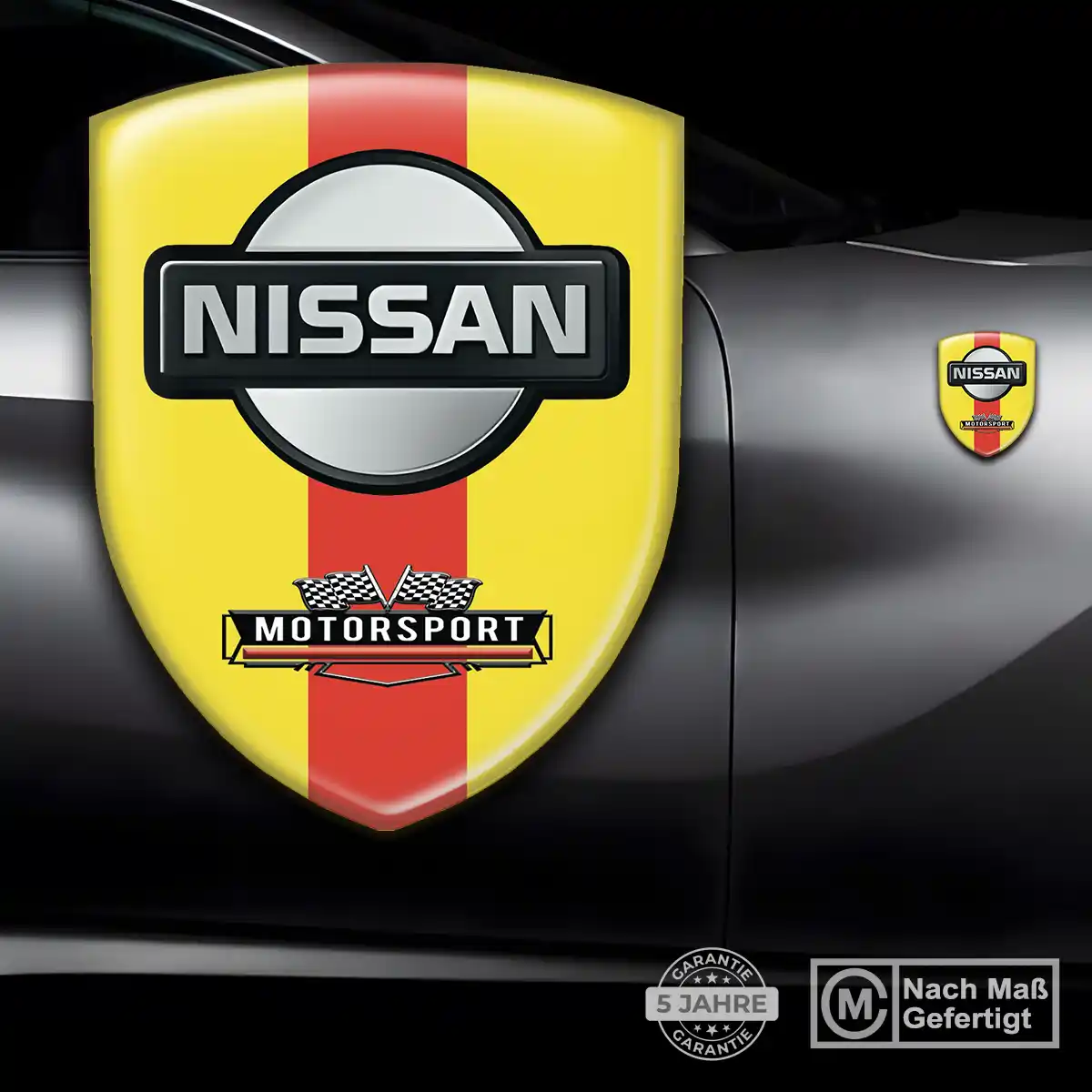 Nissan Silikon Aufkleber Auto Edles Design