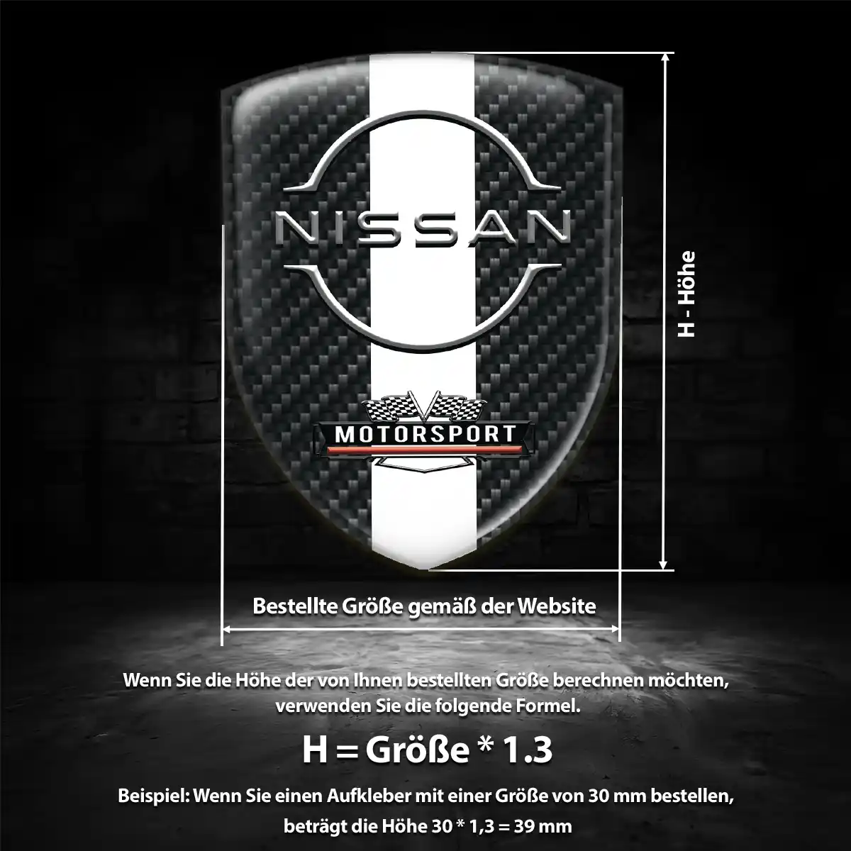 Nissan Silikon Aufkleber Auto Höchste Qualität