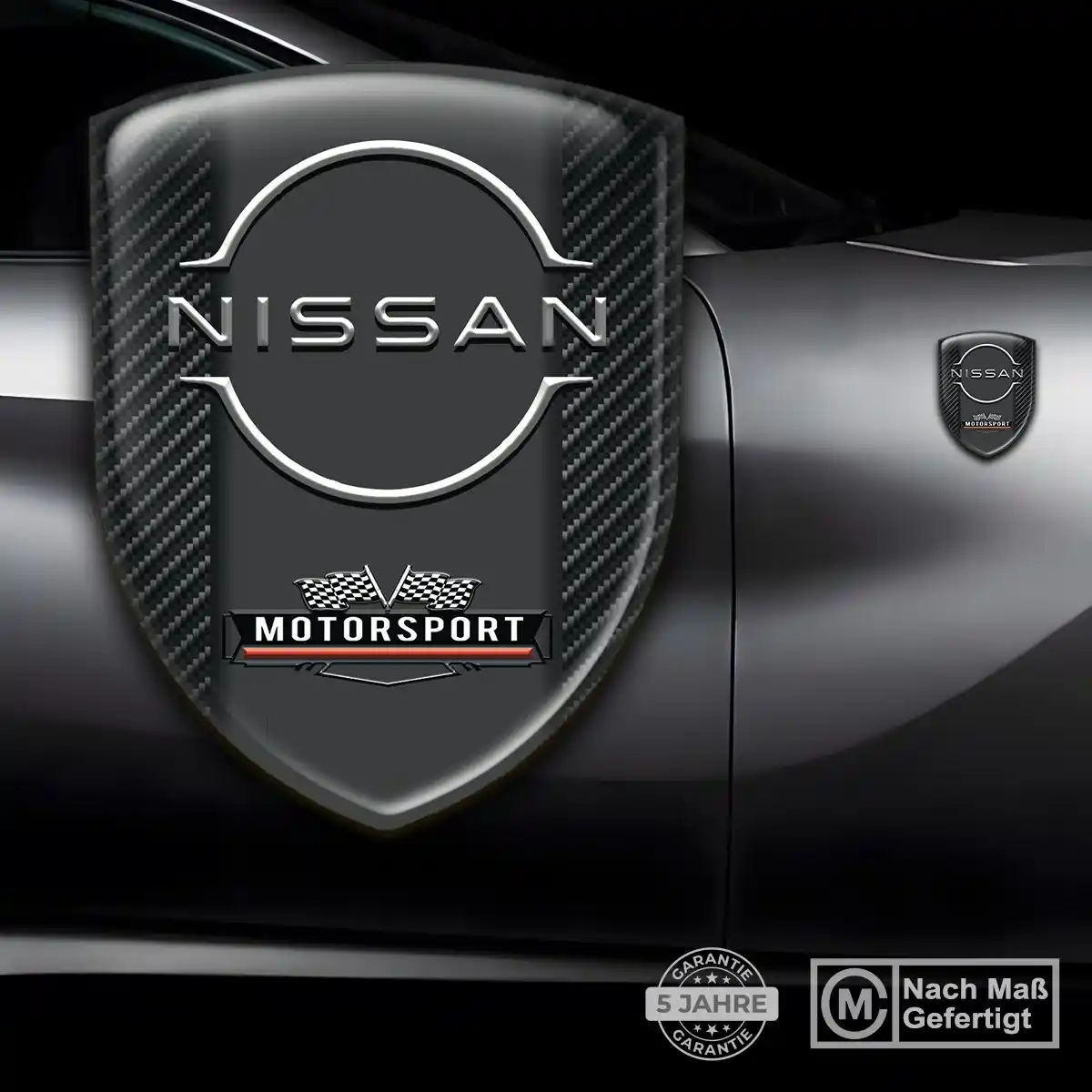 Nissan Silikon Aufkleber Auto Hochwertiges Harz