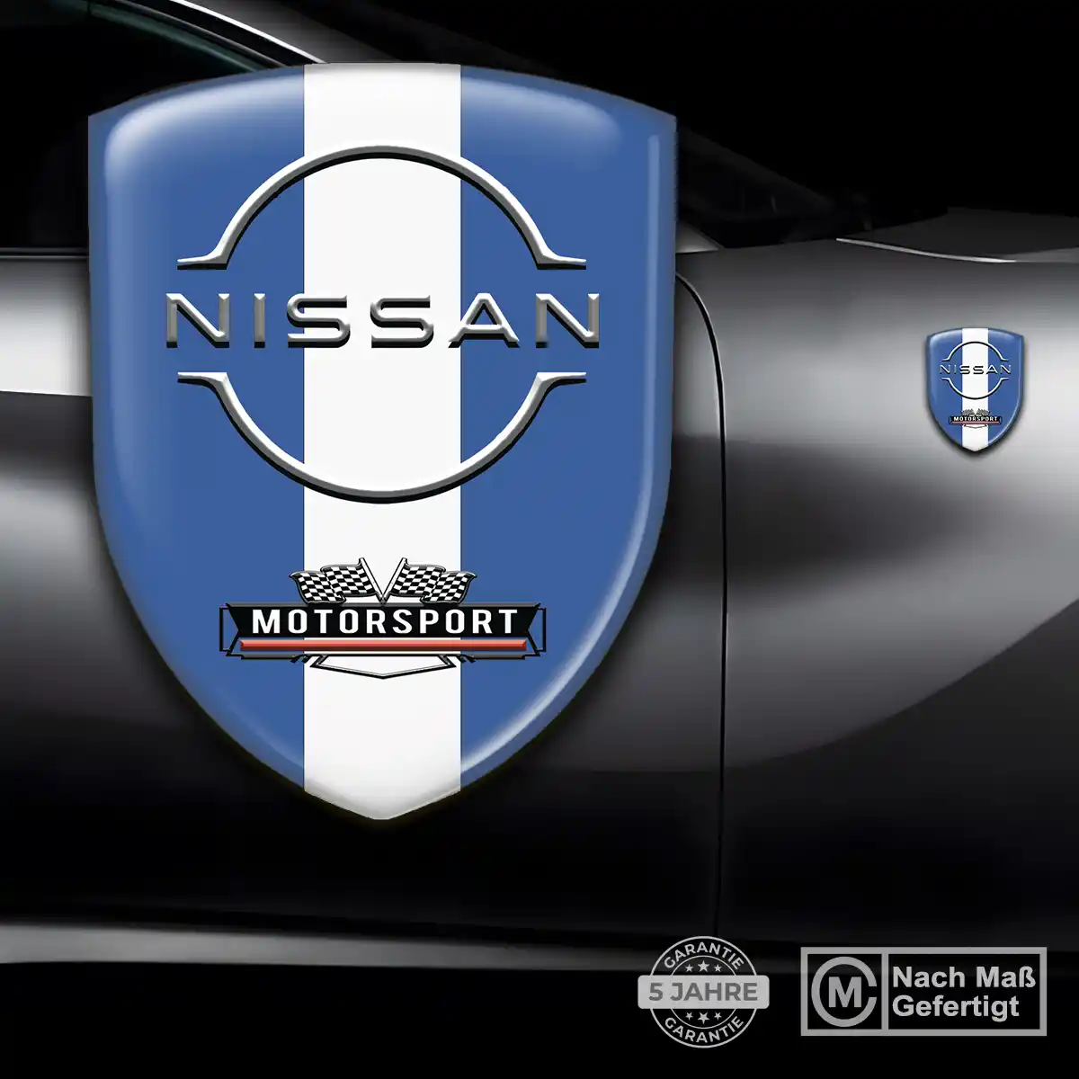 Nissan Silikon Aufkleber Auto Markenedition