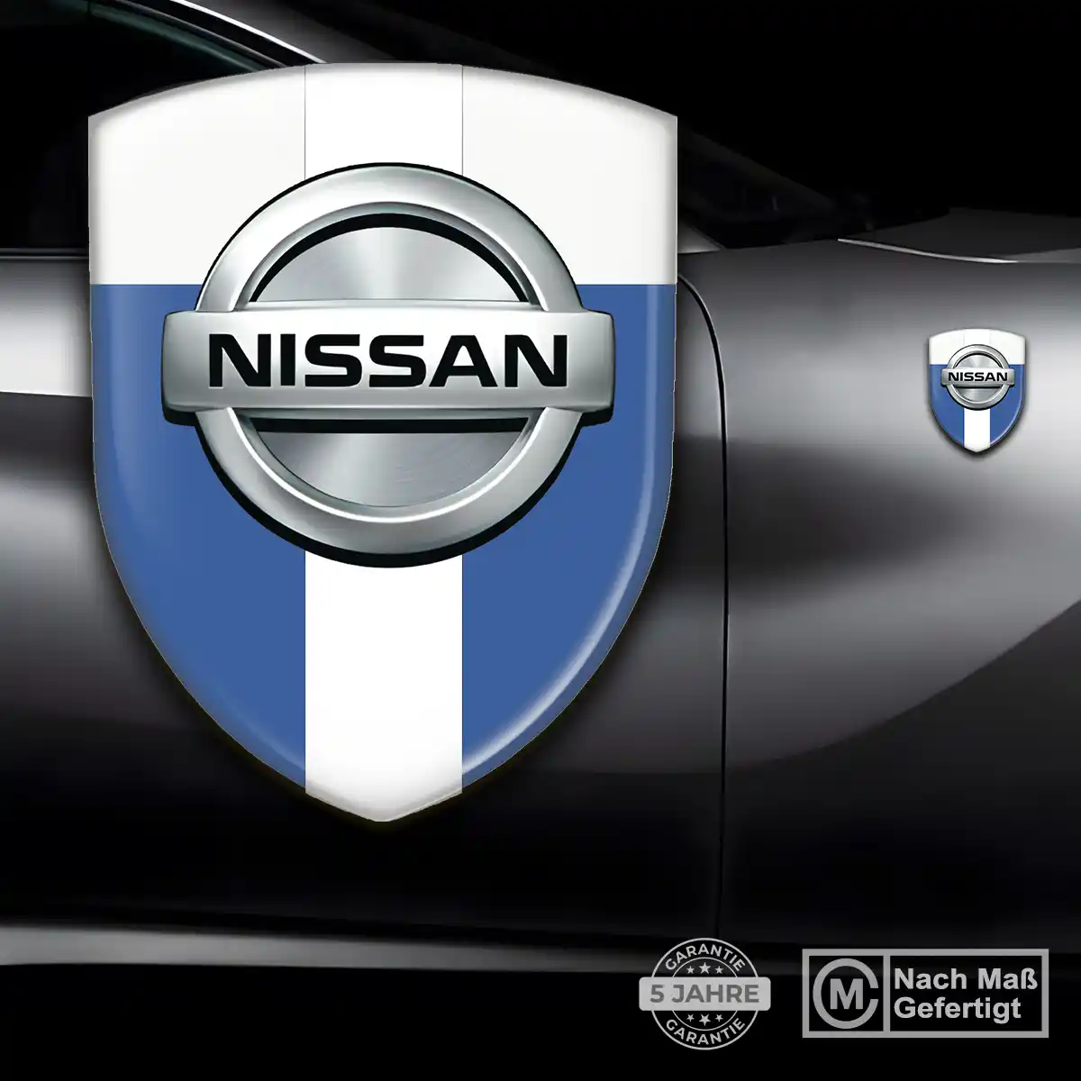 Nissan Silikon Aufkleber Elegantes Design