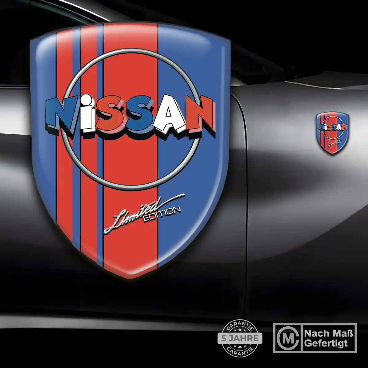 Nissan Silikon Aufkleber Embleme Auto Edles Design