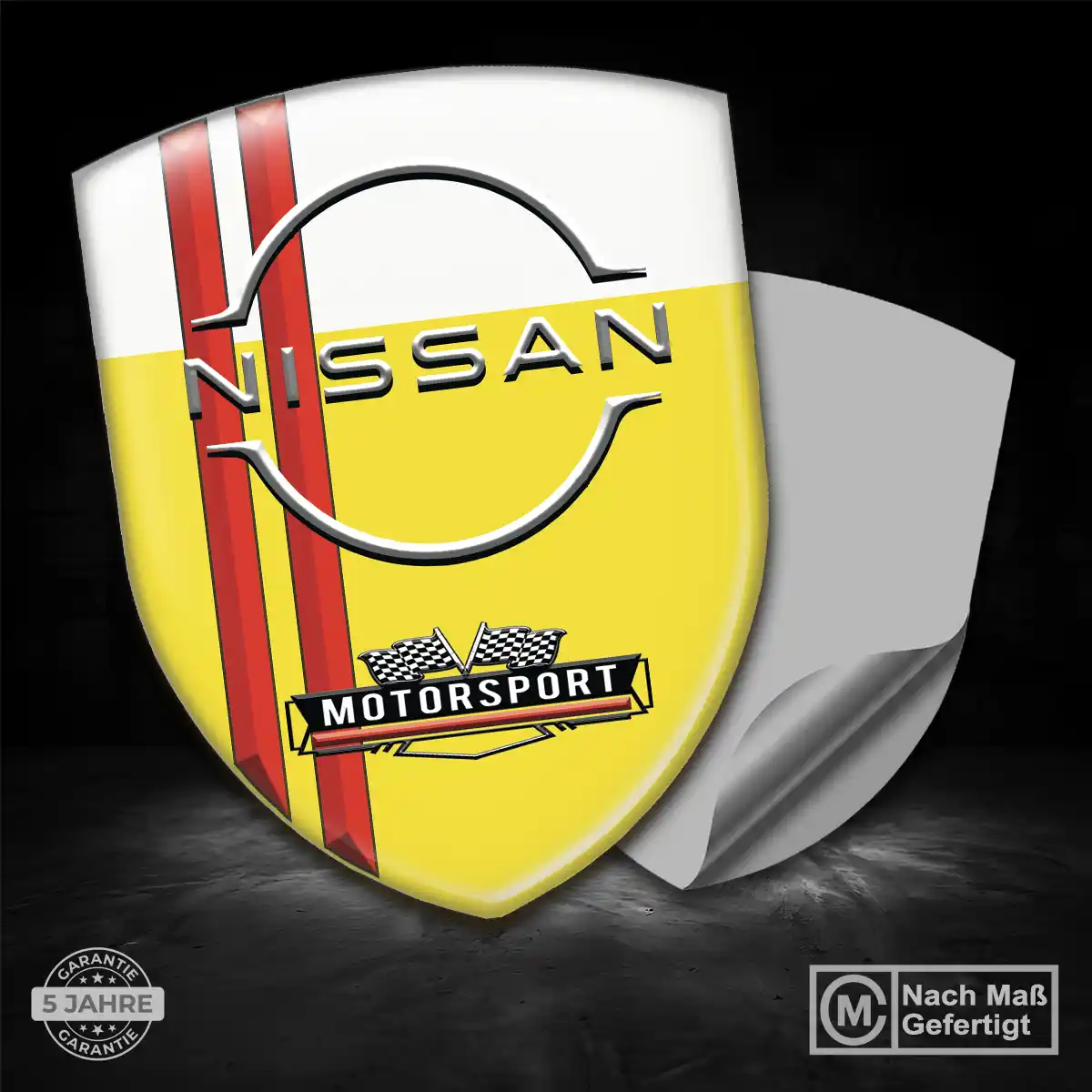 Nissan Silikon Aufkleber Embleme Auto Elegantes Design