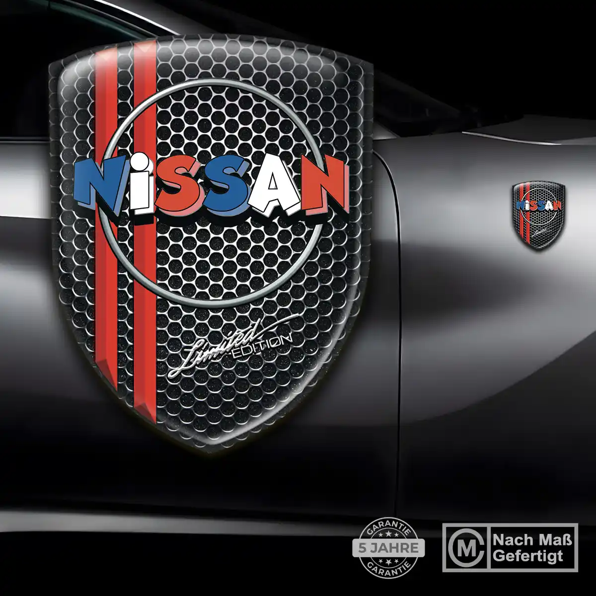 Nissan Silikon Aufkleber Embleme Auto Höchste Qualität