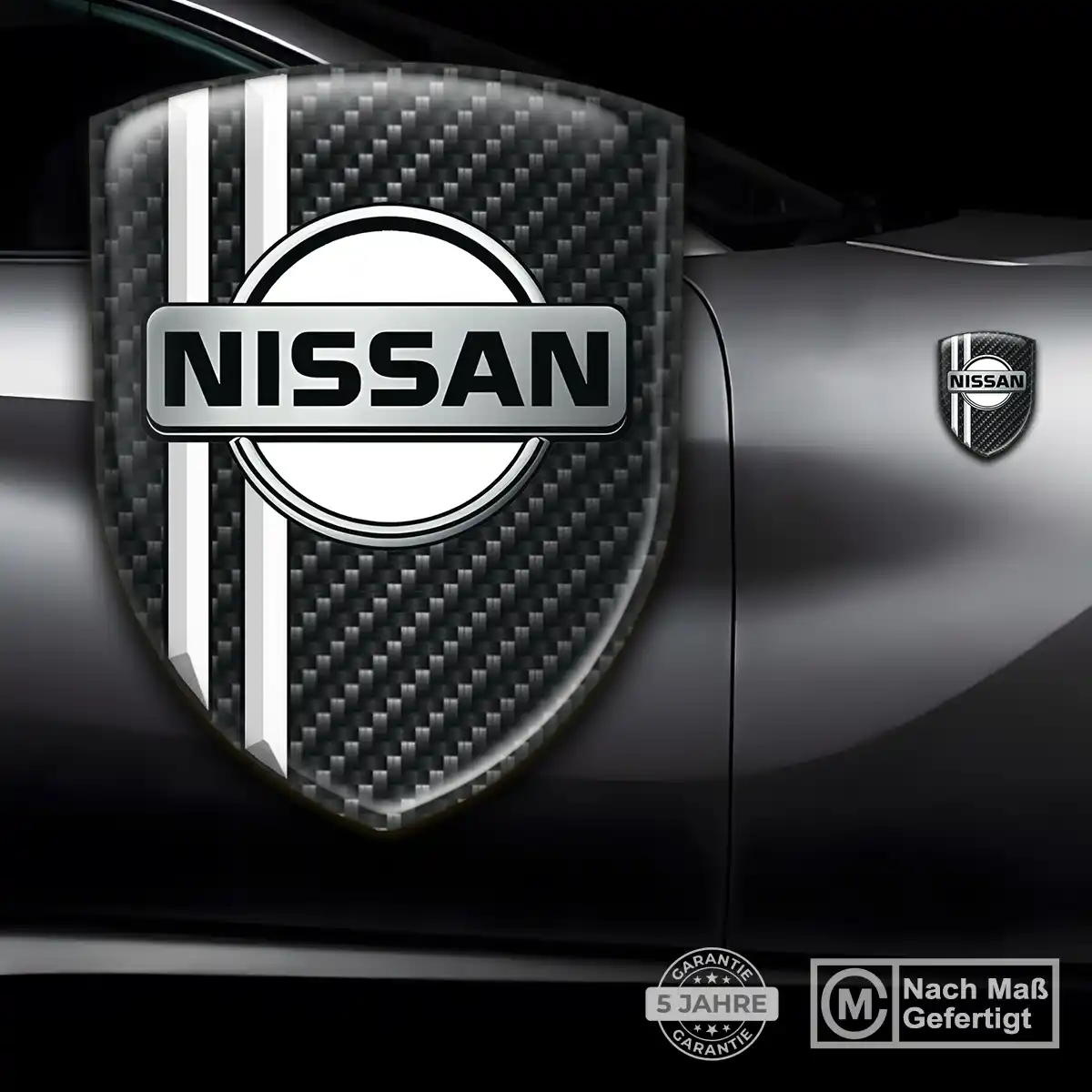 Nissan Silikon Aufkleber Embleme Auto Interieurdesign