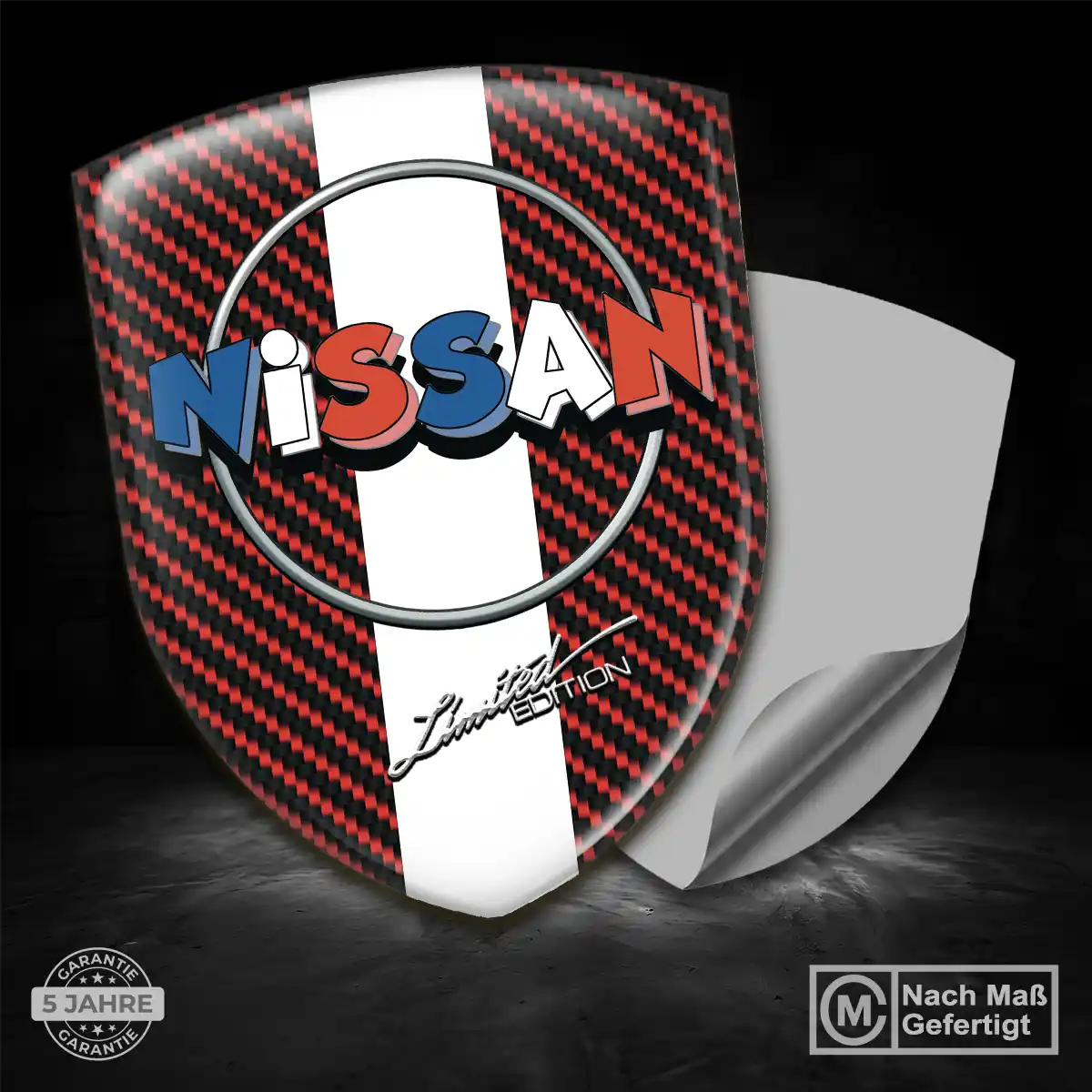 Nissan Silikon Aufkleber Embleme Auto Luxus-Edition