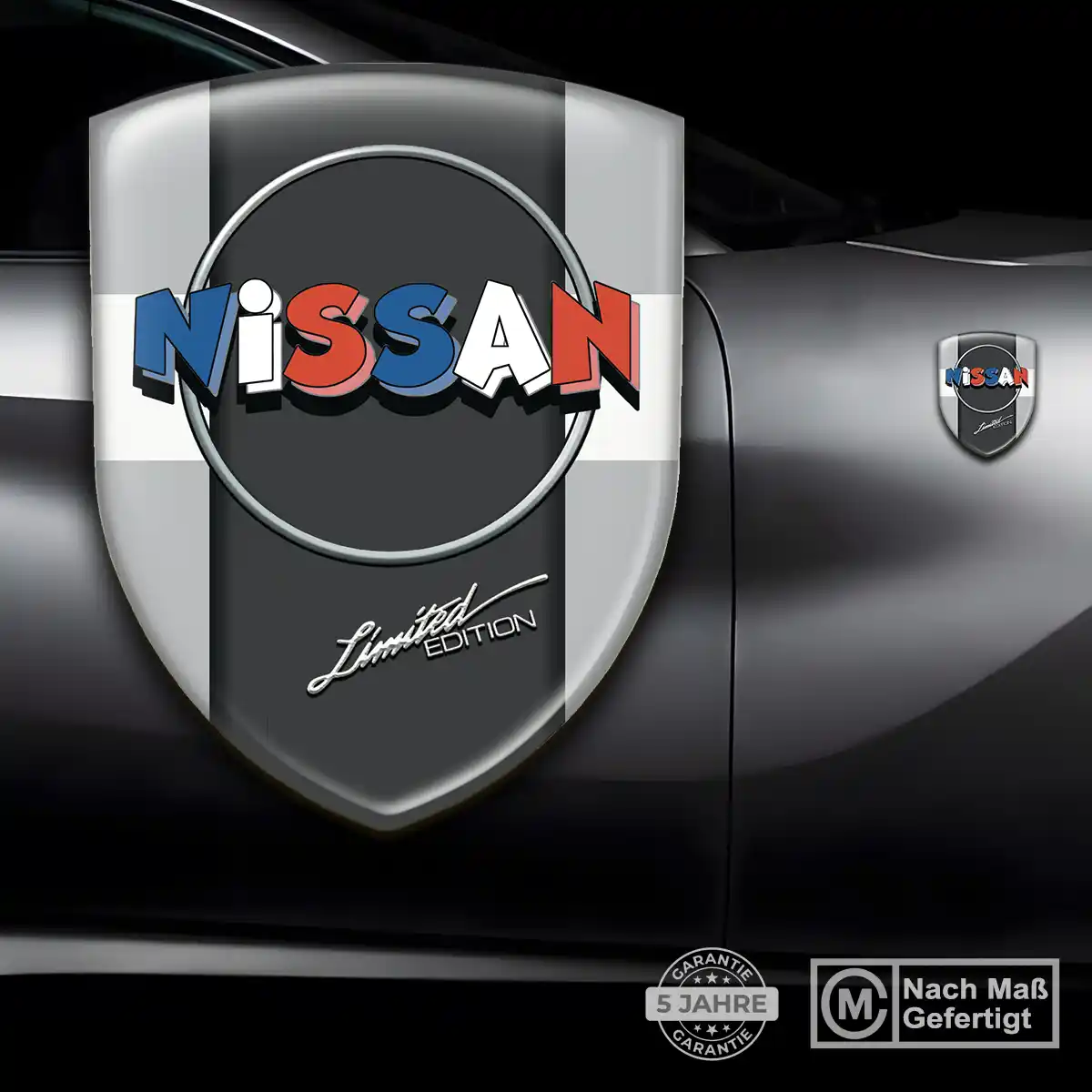Nissan Silikon Aufkleber Embleme Auto Premiumqualität