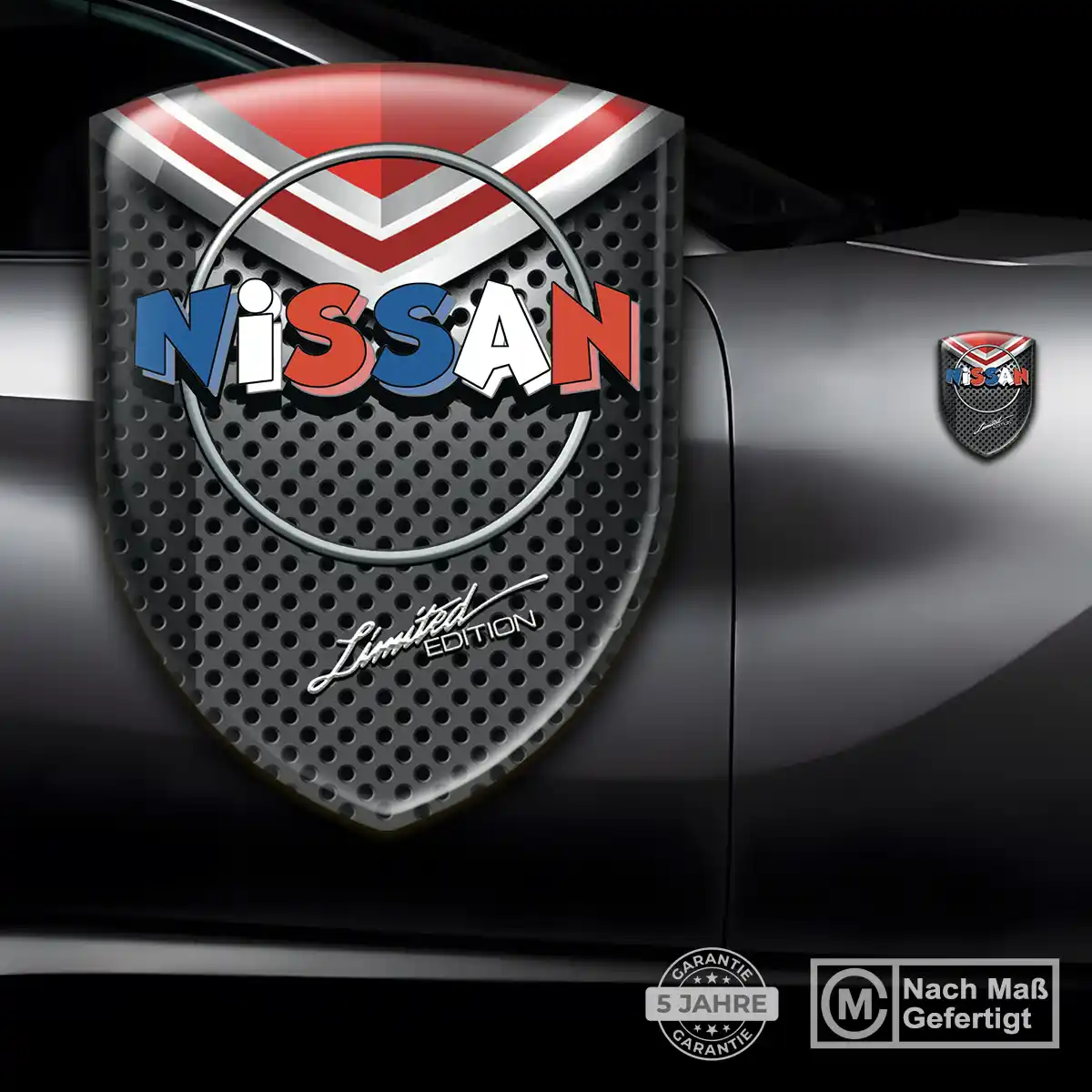 Nissan Silikon Aufkleber Embleme Auto Stilvolles Design