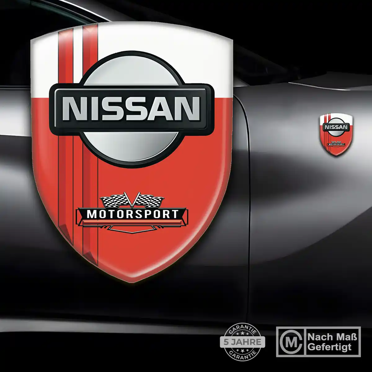 Nissan Silikon Aufkleber Embleme Erstklassige Qualität