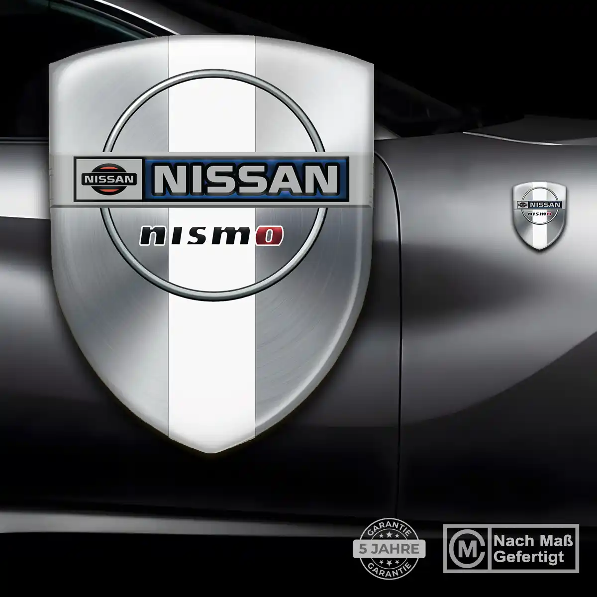 Nissan Silikon Aufkleber Embleme Exterieurdesign