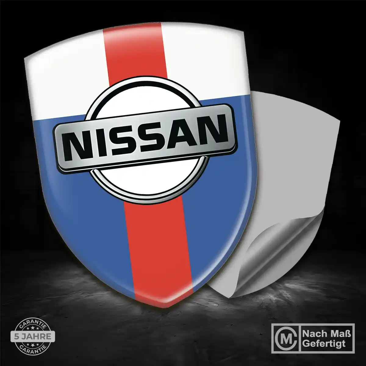 Nissan Silikon Aufkleber Embleme Limitierte Auflage