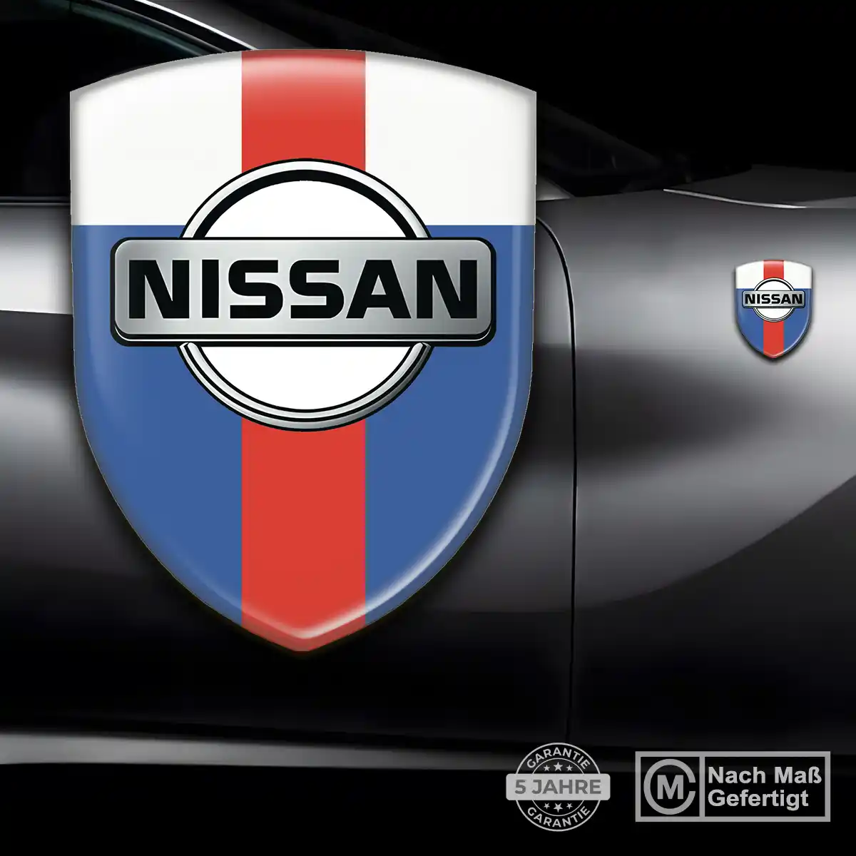 Nissan Silikon Aufkleber Embleme Limitierte Auflage