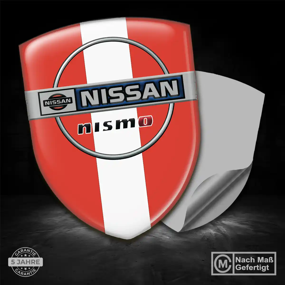 Nissan Silikon Aufkleber Embleme Luxus-Edition