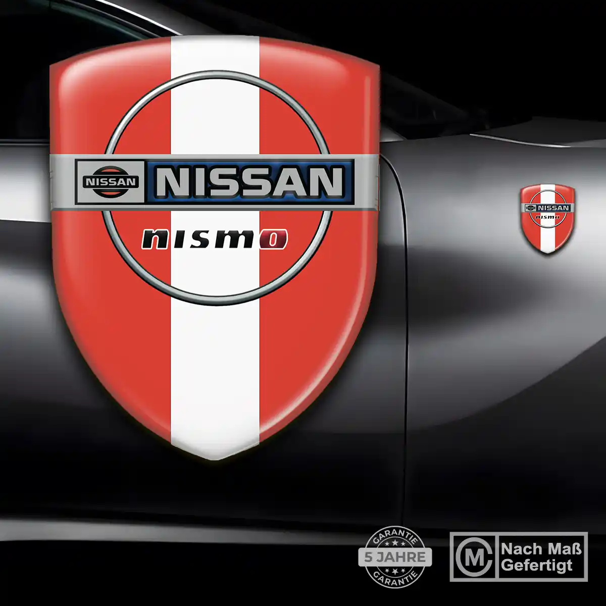 Nissan Silikon Aufkleber Embleme Luxus-Edition
