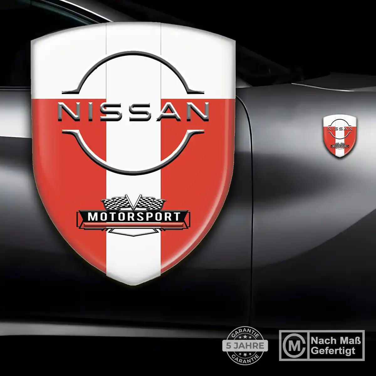 Nissan Silikon Aufkleber Embleme Modernes Design