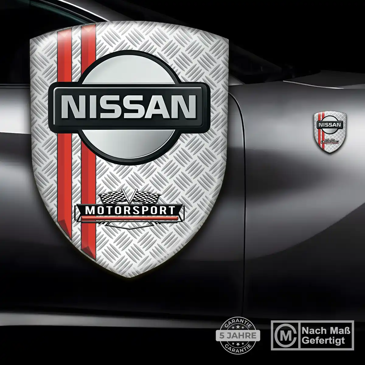 Nissan Silikon Aufkleber Exterieurdesign