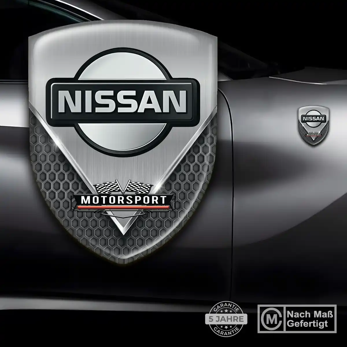 Nissan Silikon Aufkleber Hochwertiges Harz