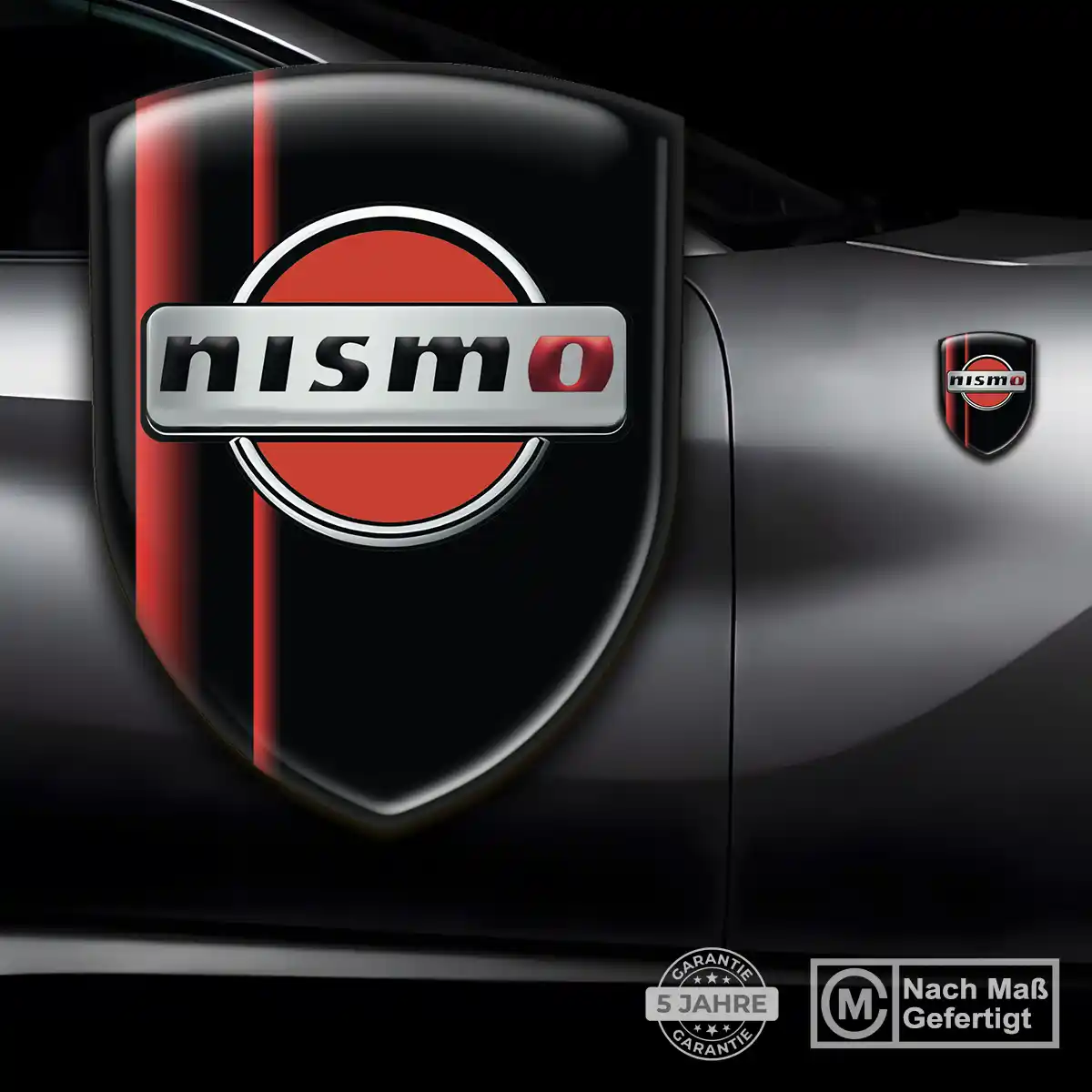 Nissan Silikon Aufkleber Wappen Anspruchsvolles Design