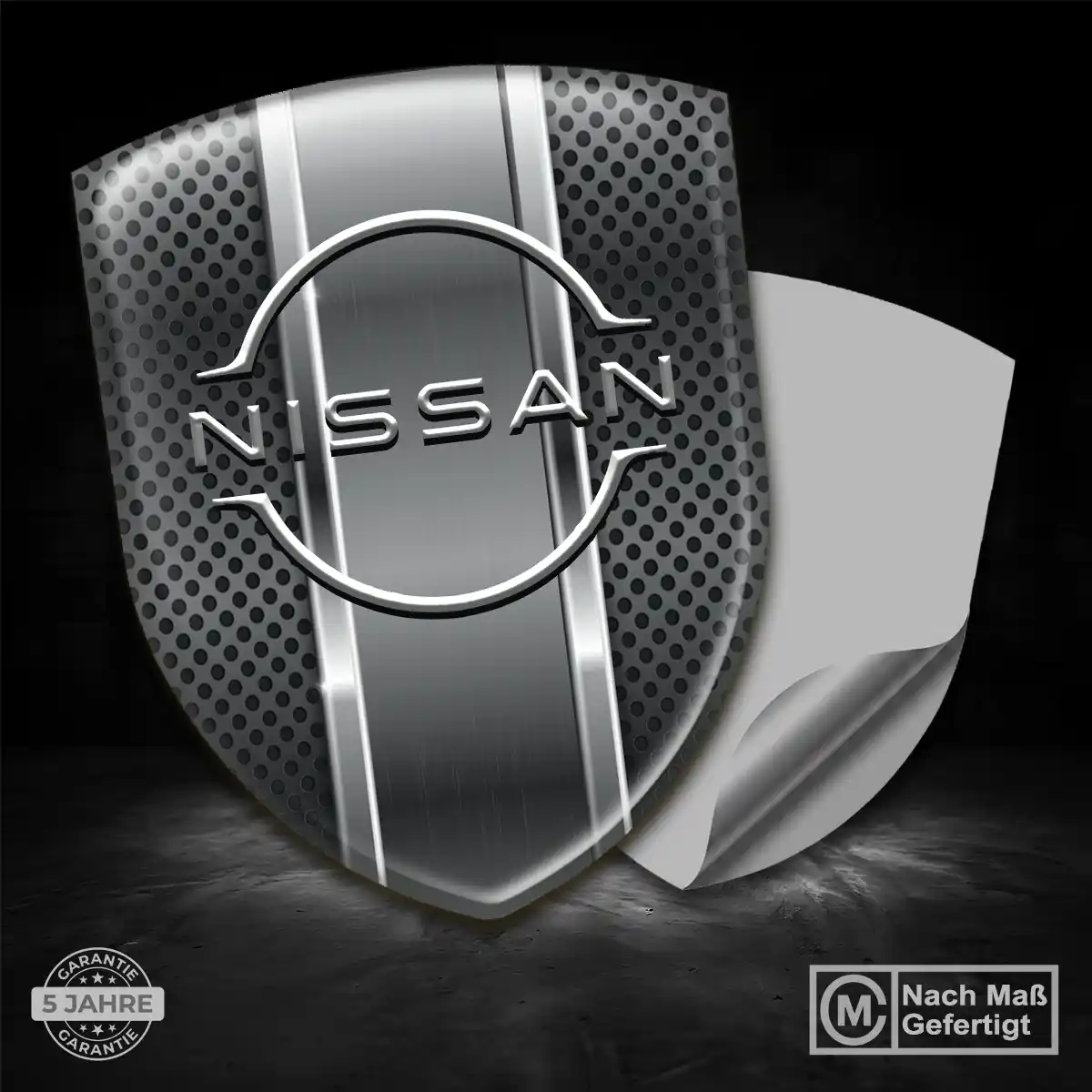 Nissan Silikon Aufkleber Wappen Auto Höchste Qualität