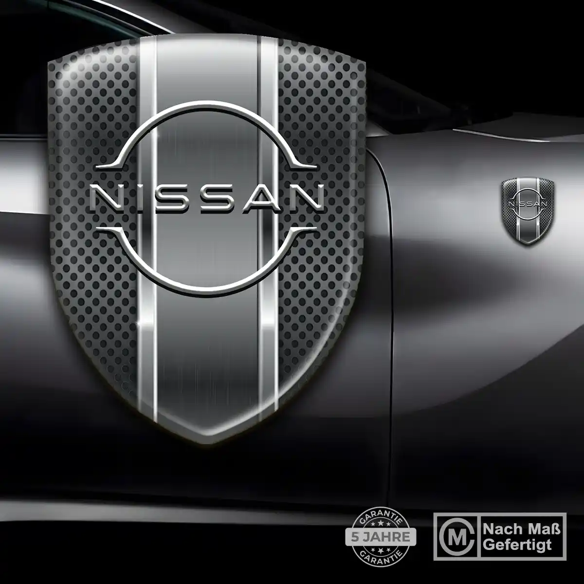 Nissan Silikon Aufkleber Wappen Auto Höchste Qualität
