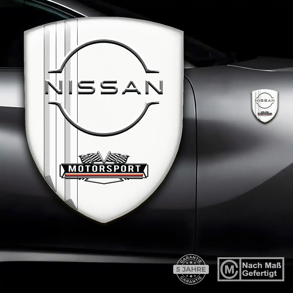 Nissan Silikon Aufkleber Wappen Auto Hochwertiges Harz