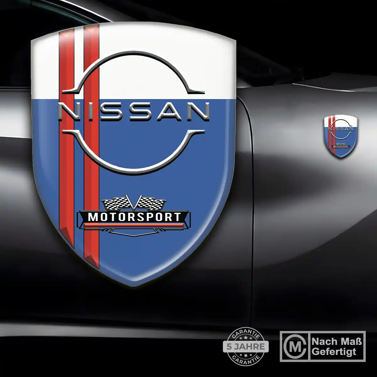 Nissan Silikon Aufkleber Wappen Auto Interieurdesign