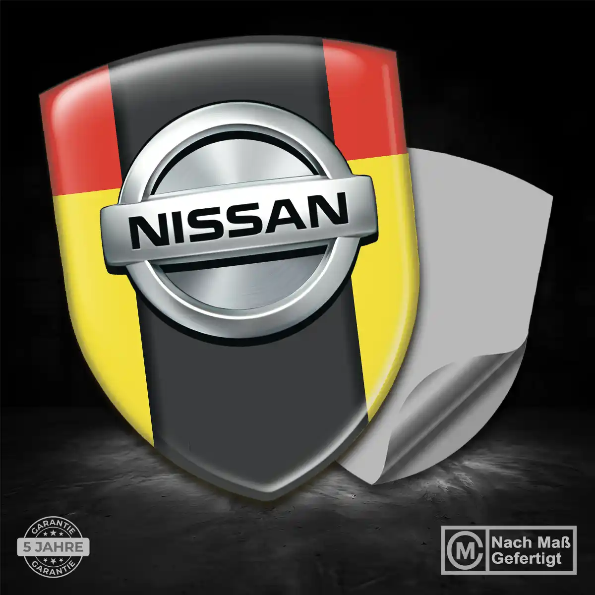 Nissan Silikon Aufkleber Wappen Auto Modernes Design