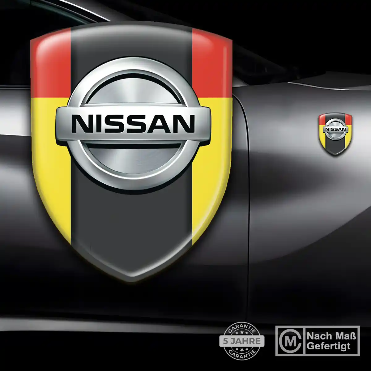 Nissan Silikon Aufkleber Wappen Auto Modernes Design