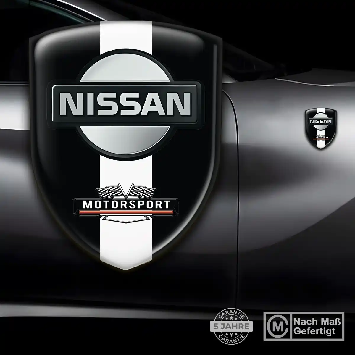Nissan Silikon Aufkleber Wappen Auto Premiumqualität