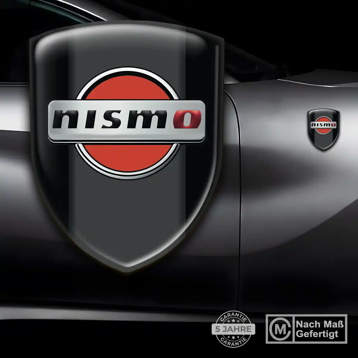 Nissan Silikon Aufkleber Wappen Hohe Qualität