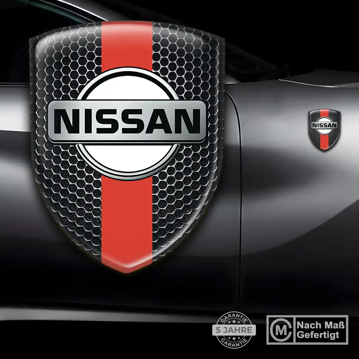 Nissan Wappen Aufkleber Auto Ausdrucksstarkes Design