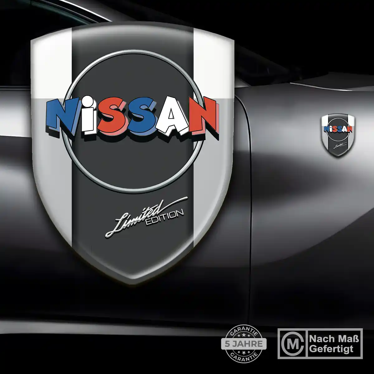 Nissan Wappen Aufkleber Auto Edles Design