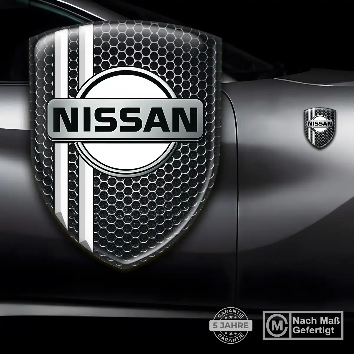 Nissan Wappen Aufkleber Auto Hochwertiges Harz