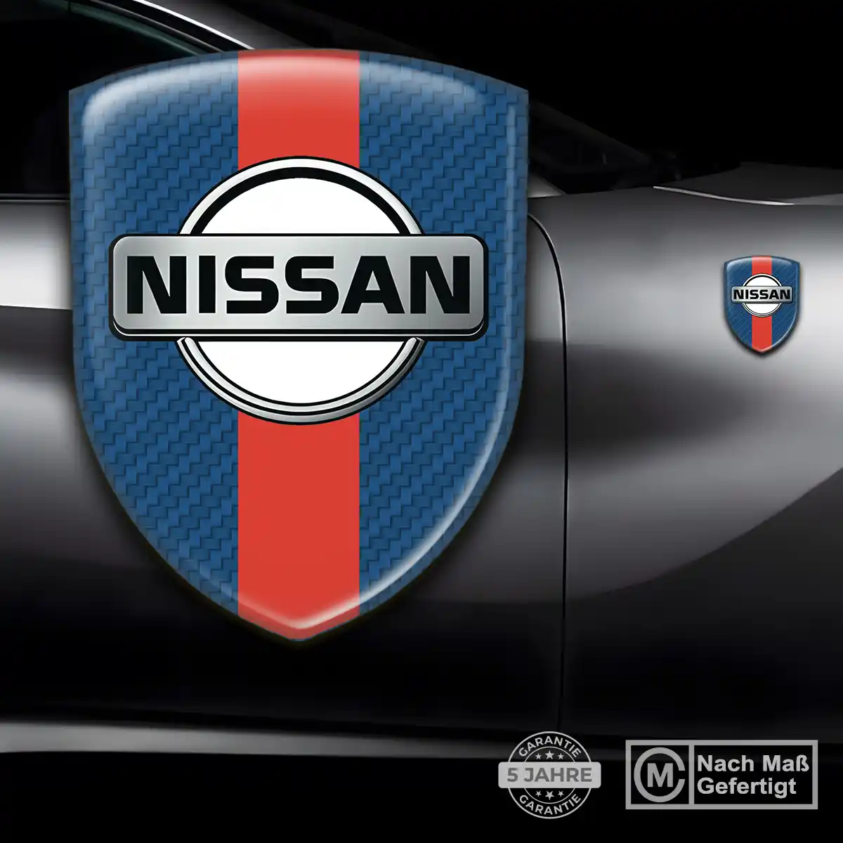 Nissan Wappen Aufkleber Auto Tuningfahrzeug