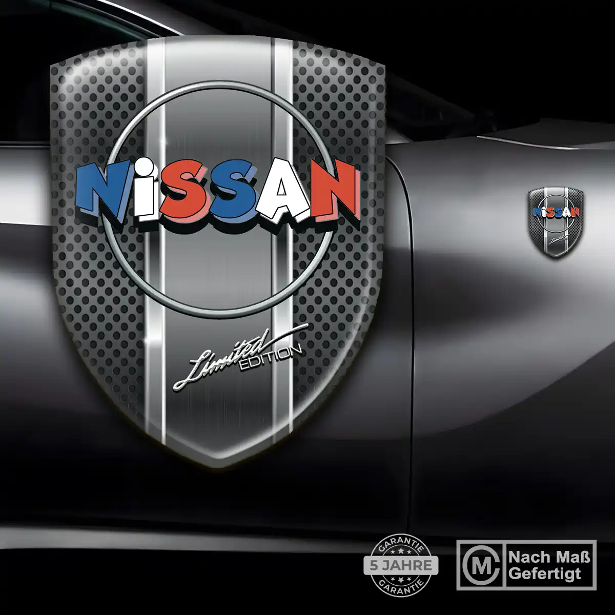Nissan Wappen Aufkleber Emblem Auto Exterieurdesign