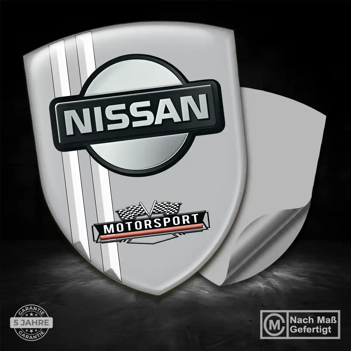 Nissan Wappen Aufkleber Emblem Auto Höchste Qualität