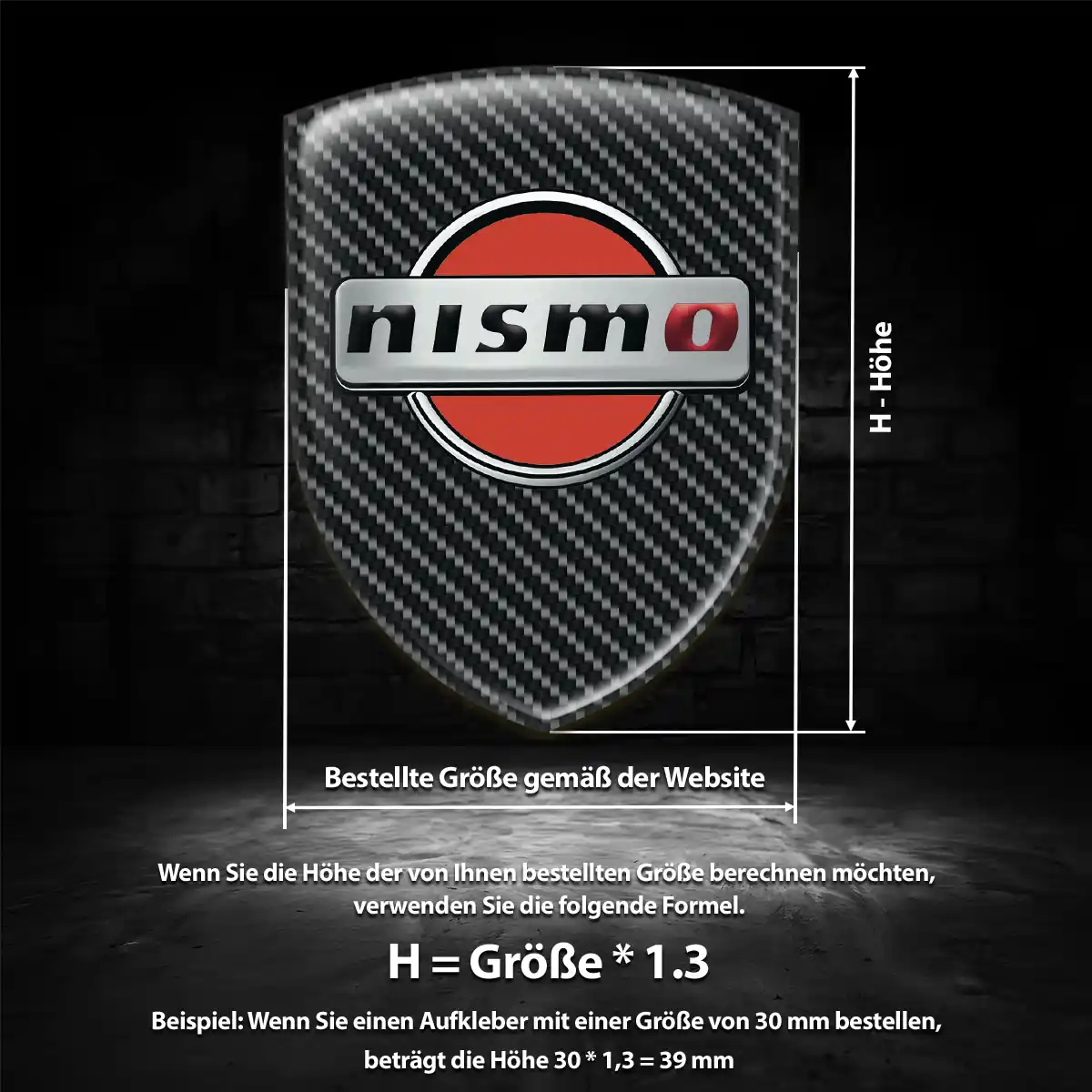 Nissan Wappen Aufkleber Emblem Auto Hohe Qualität