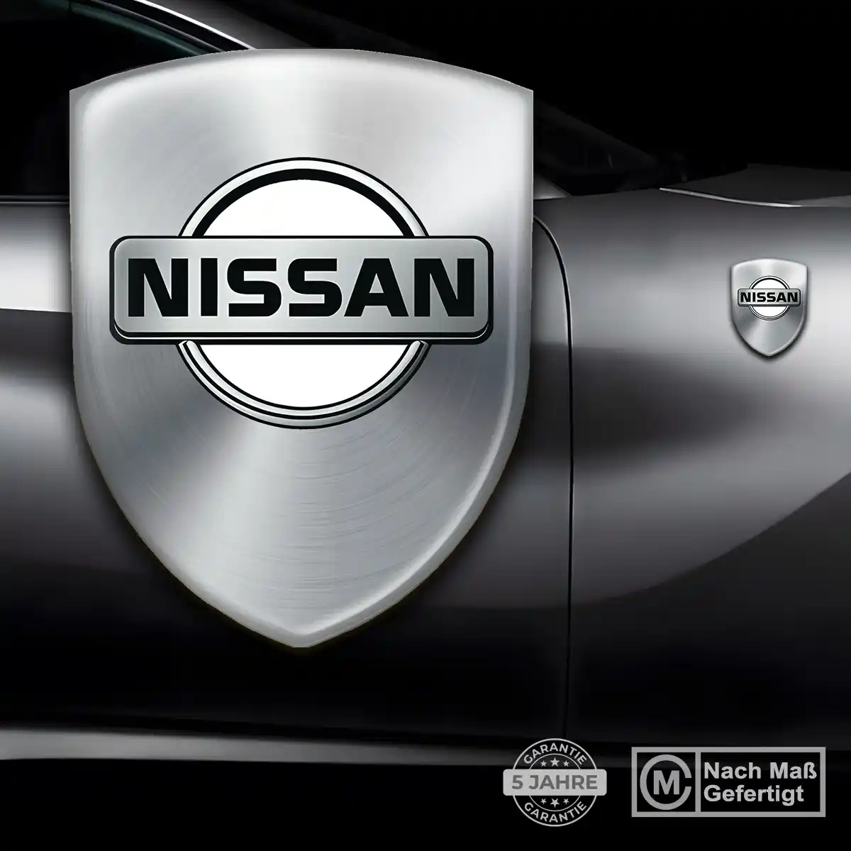Nissan Wappen Aufkleber Emblem Auto Limitierte Auflage