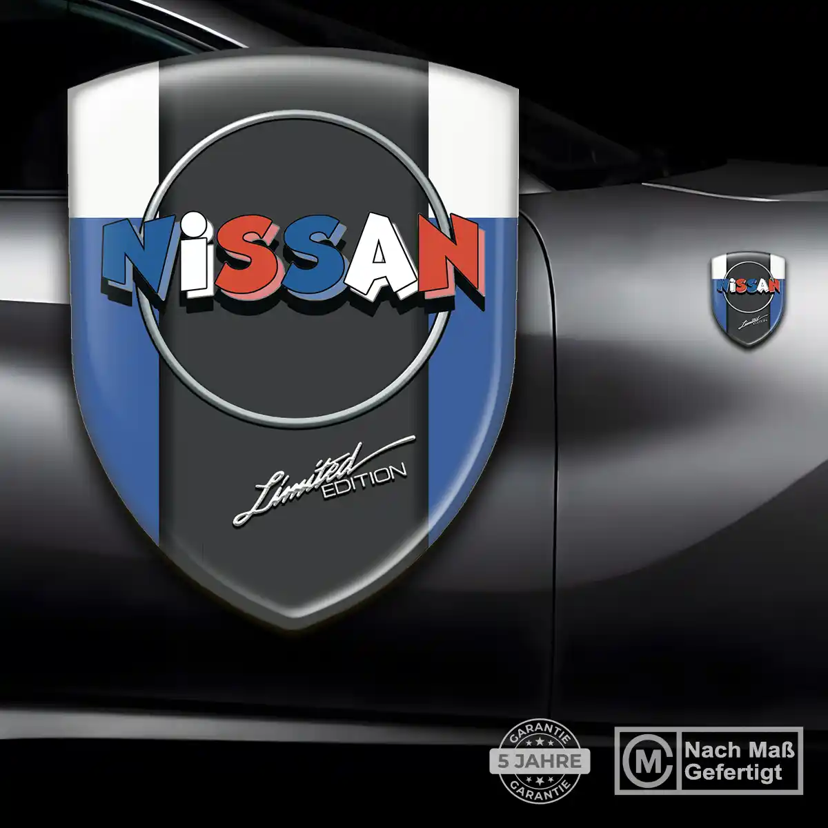 Nissan Wappen Aufkleber Emblem Auto Modernes Design