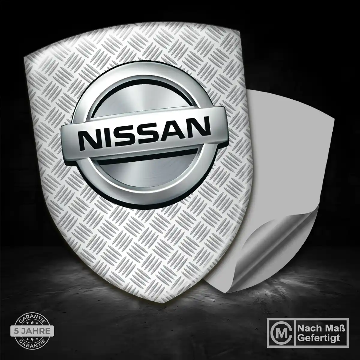 Nissan Wappen Aufkleber Emblem Exterieurdesign