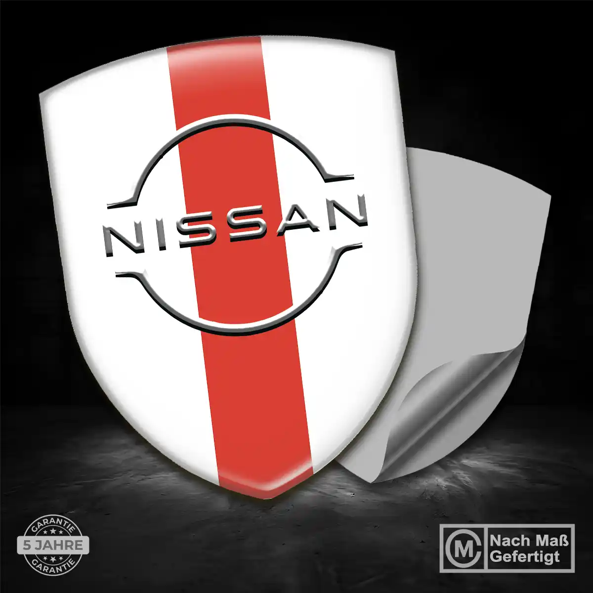 Nissan Wappen Aufkleber Emblem Limitierte Auflage