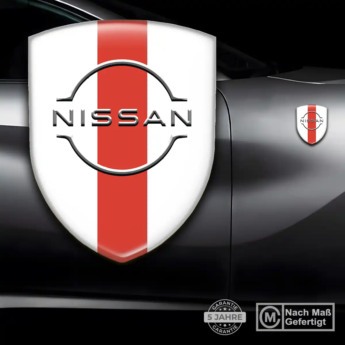Nissan Wappen Aufkleber Emblem Limitierte Auflage