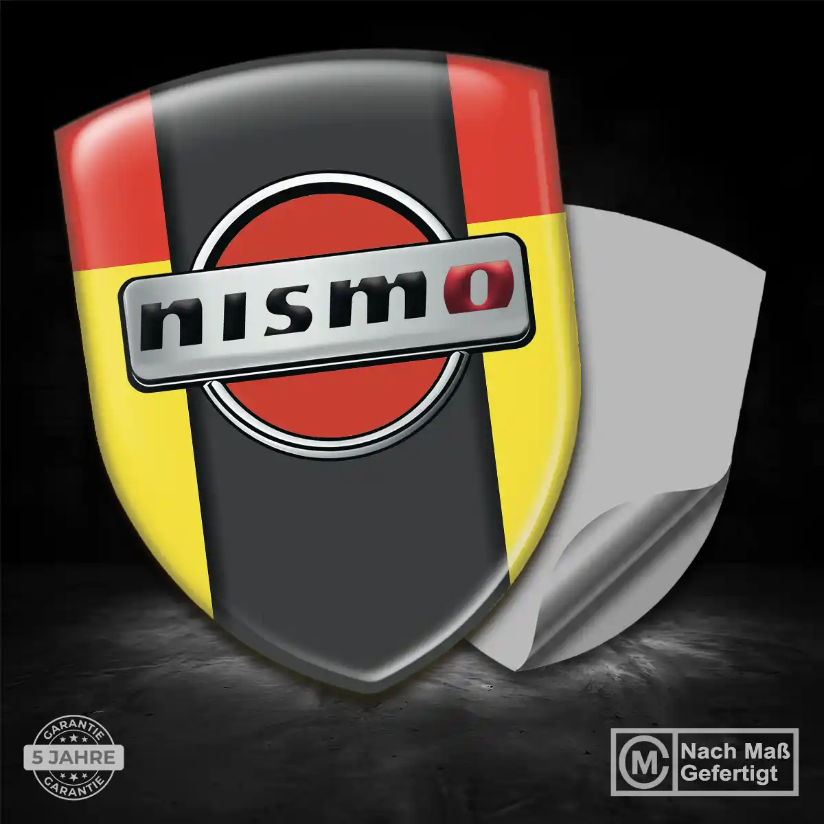 Nissan Wappen Aufkleber Emblem Luxus-Edition