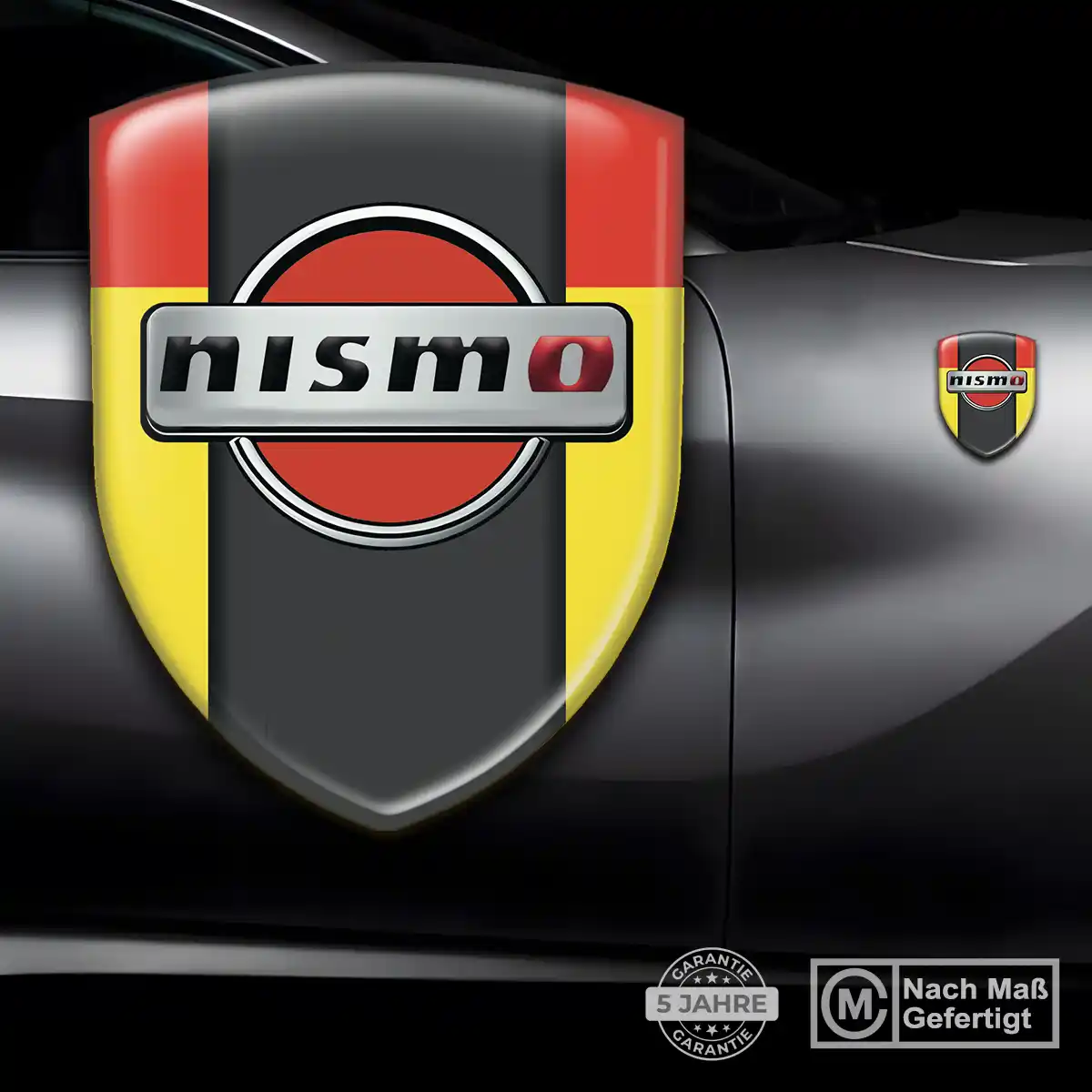 Nissan Wappen Aufkleber Emblem Luxus-Edition