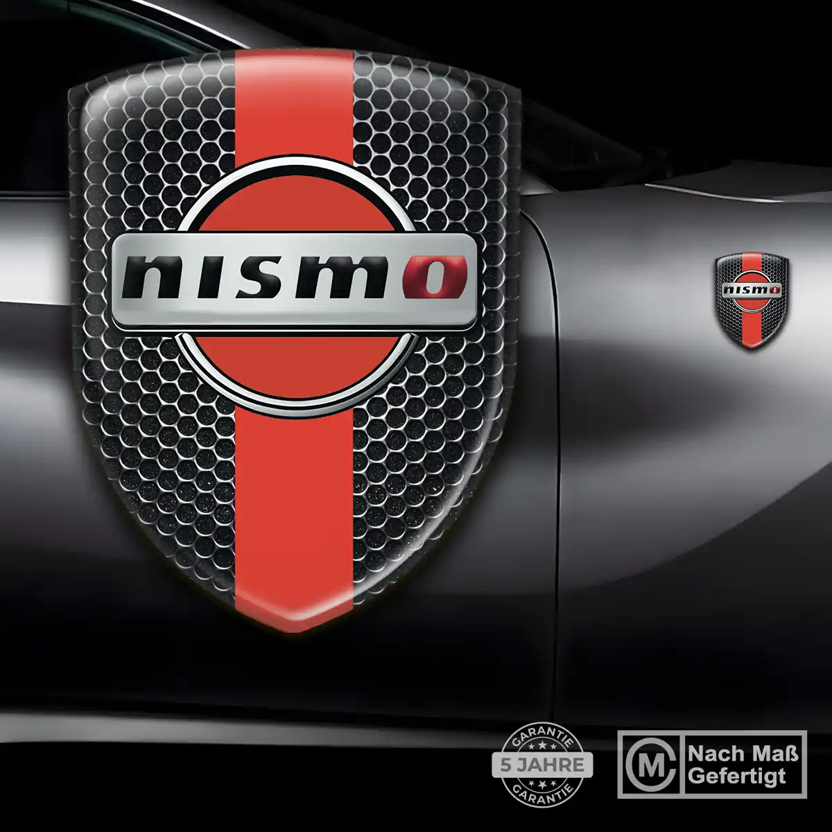 Nissan Wappen Aufkleber Emblem Markenedition
