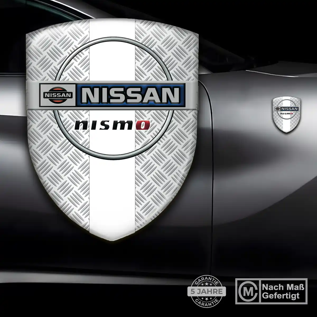 Nissan Wappen Aufkleber Emblem Premiumqualität