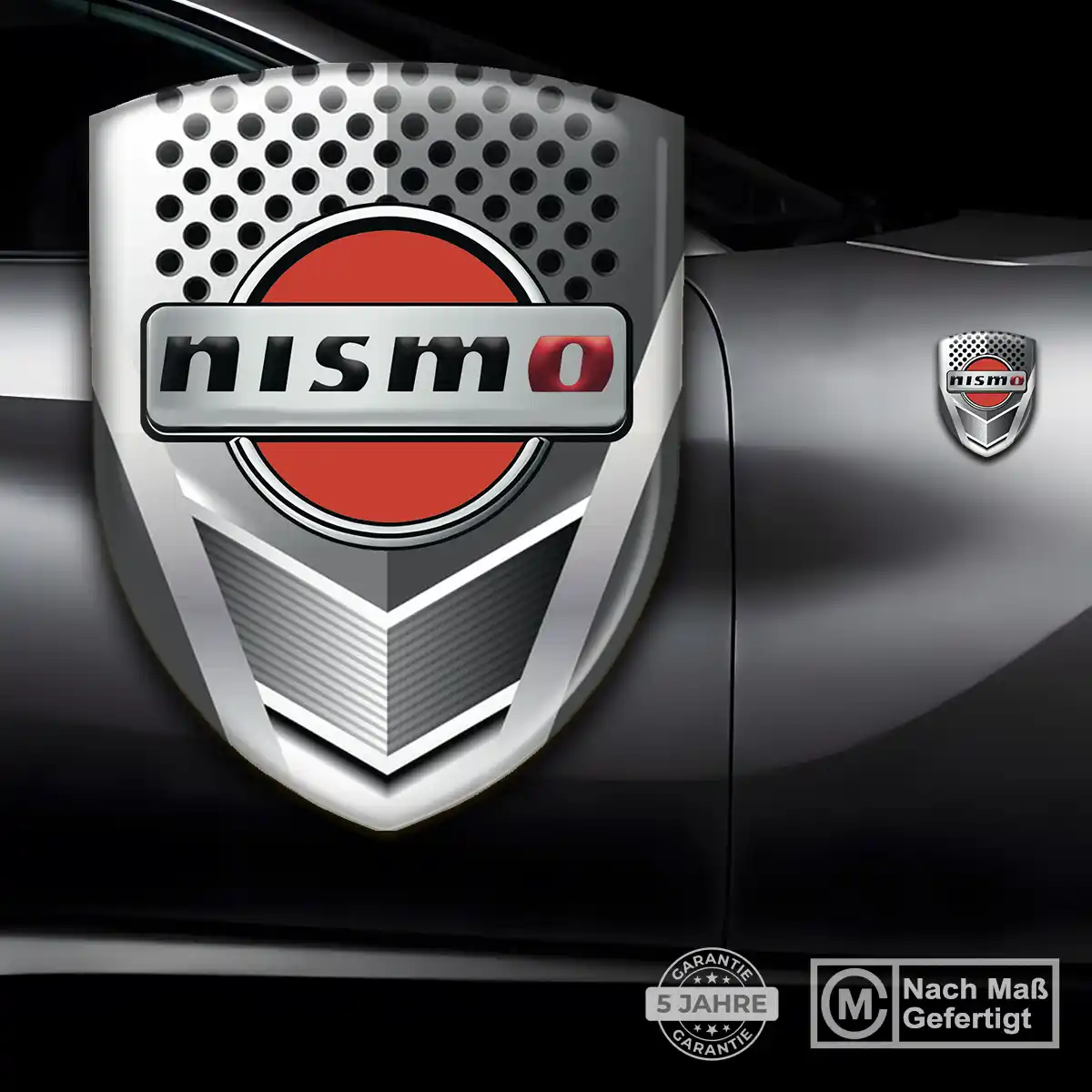 Nissan Wappen Aufkleber Hochwertiges Harz