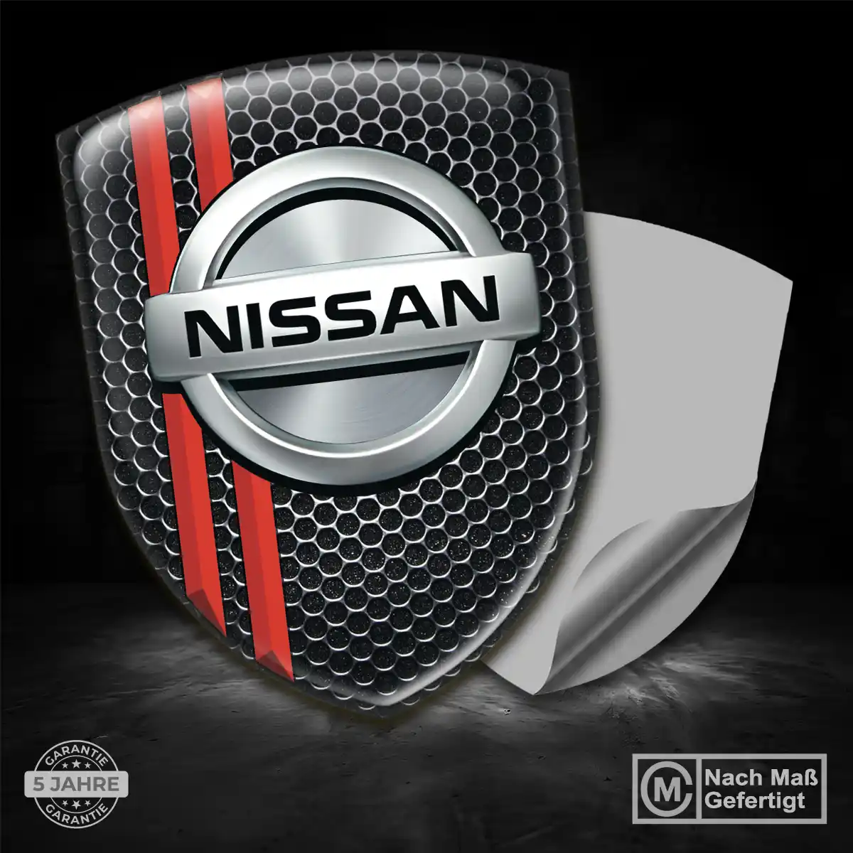Nissan Wappen Aufkleber Luxus-Edition