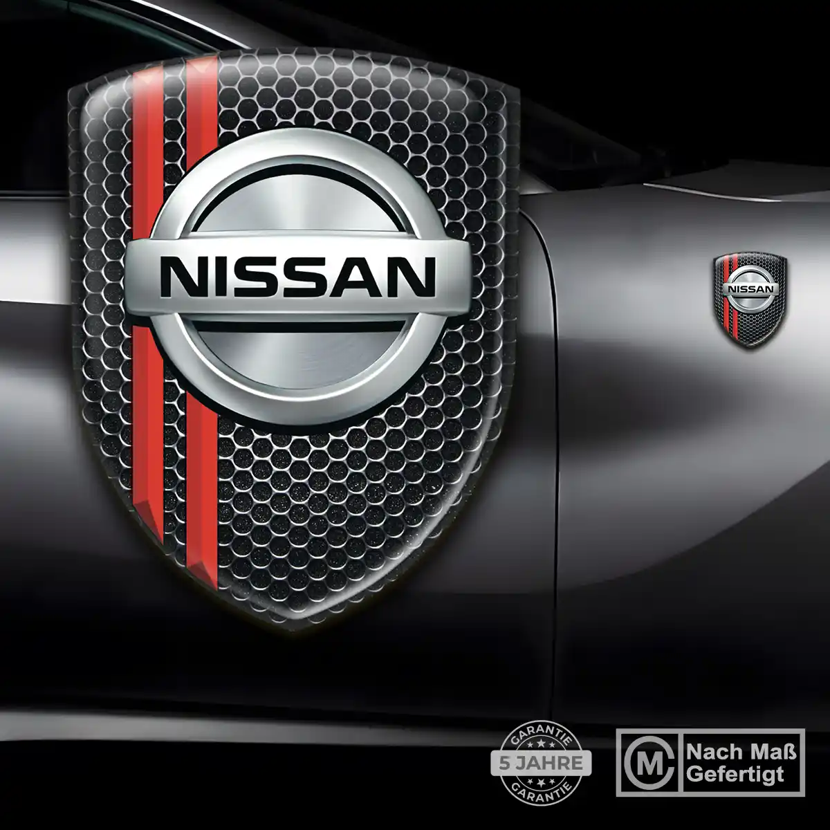 Nissan Wappen Aufkleber Luxus-Edition
