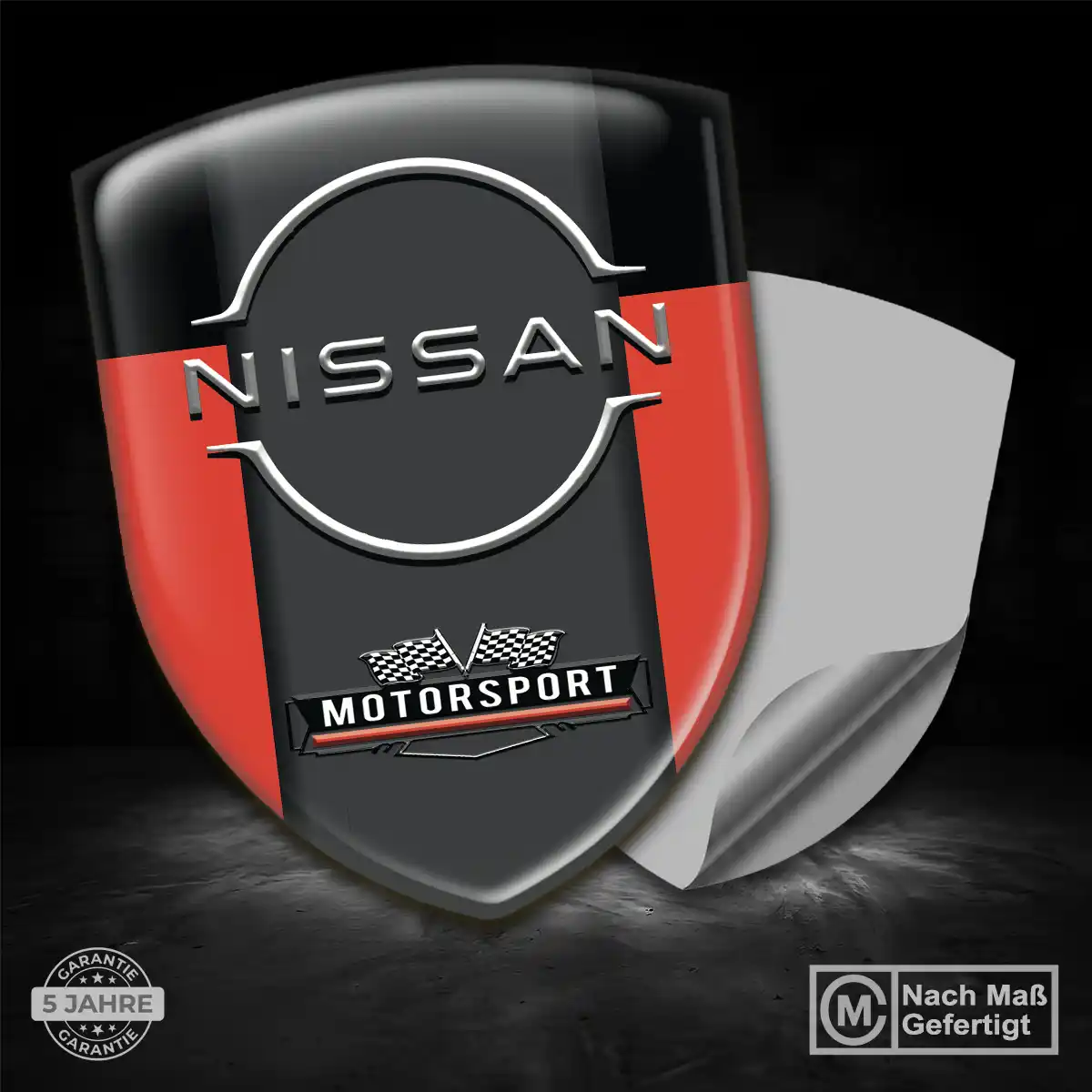 Nissan Wappen Aufkleber Premiumqualität
